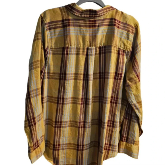 SO Plaid Button Down Shirt. NWOT - Picture 3 of 6